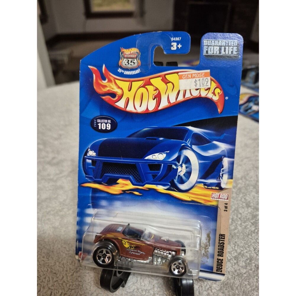 Vintage 2002 Hot Wheels NIP - Deuce Roadster - Hot Rod 3/4 Collector #109